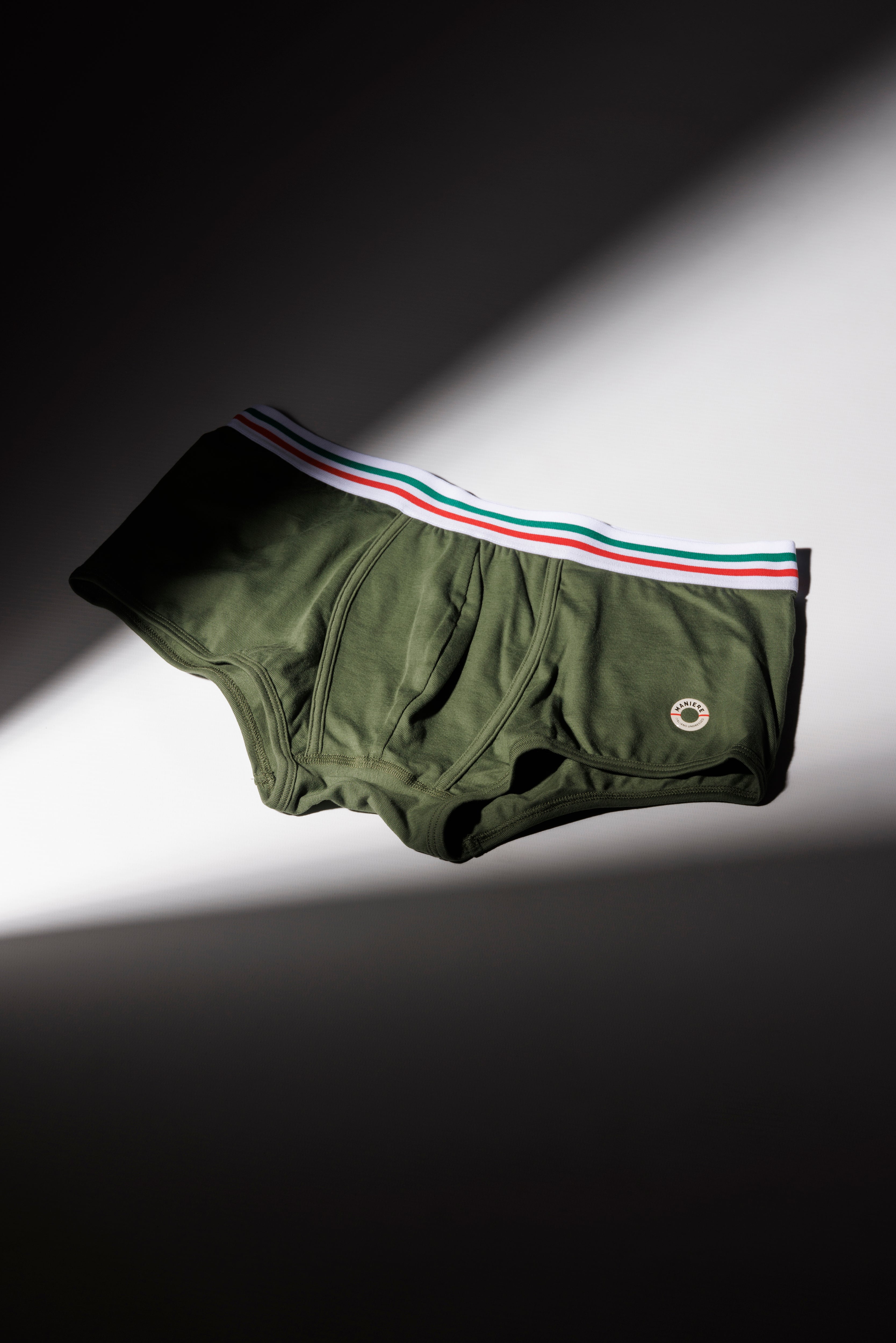 BOXERS TRICOLOR GREEN