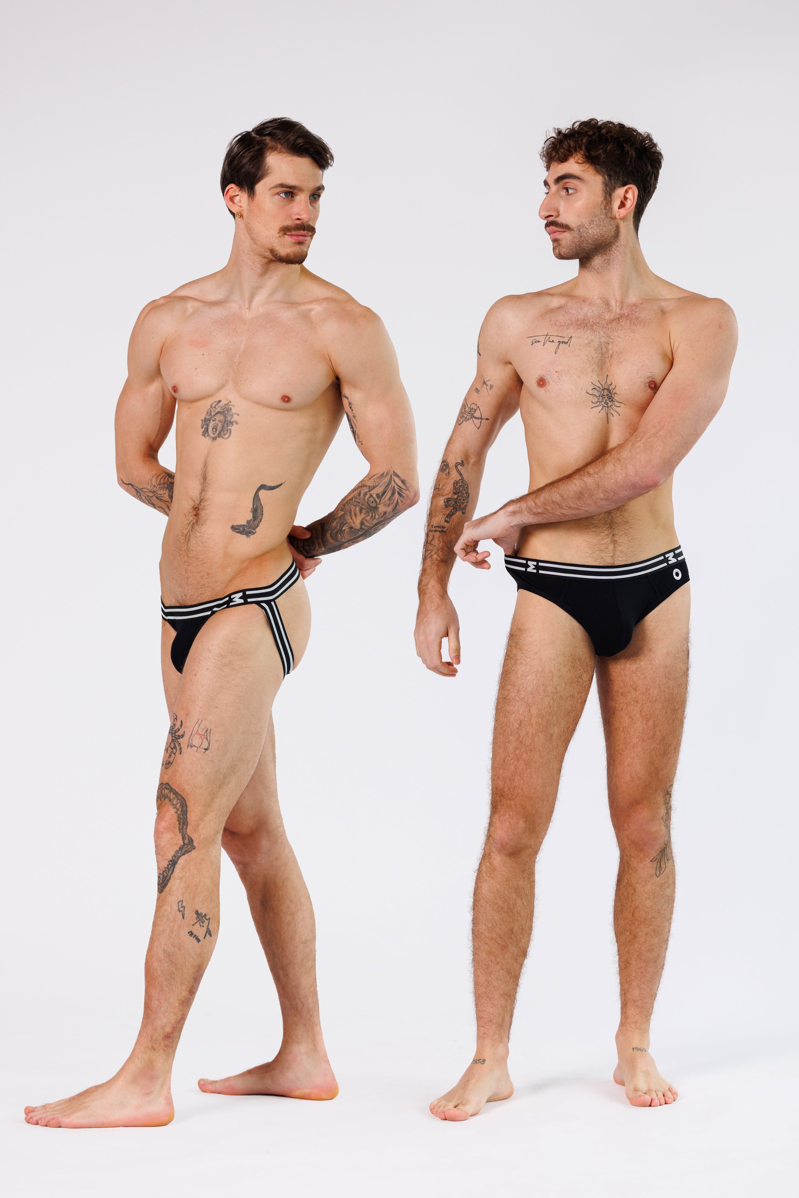 PACK 2: BRIEFS + JOCKSTRAP DARK - 10% OFF