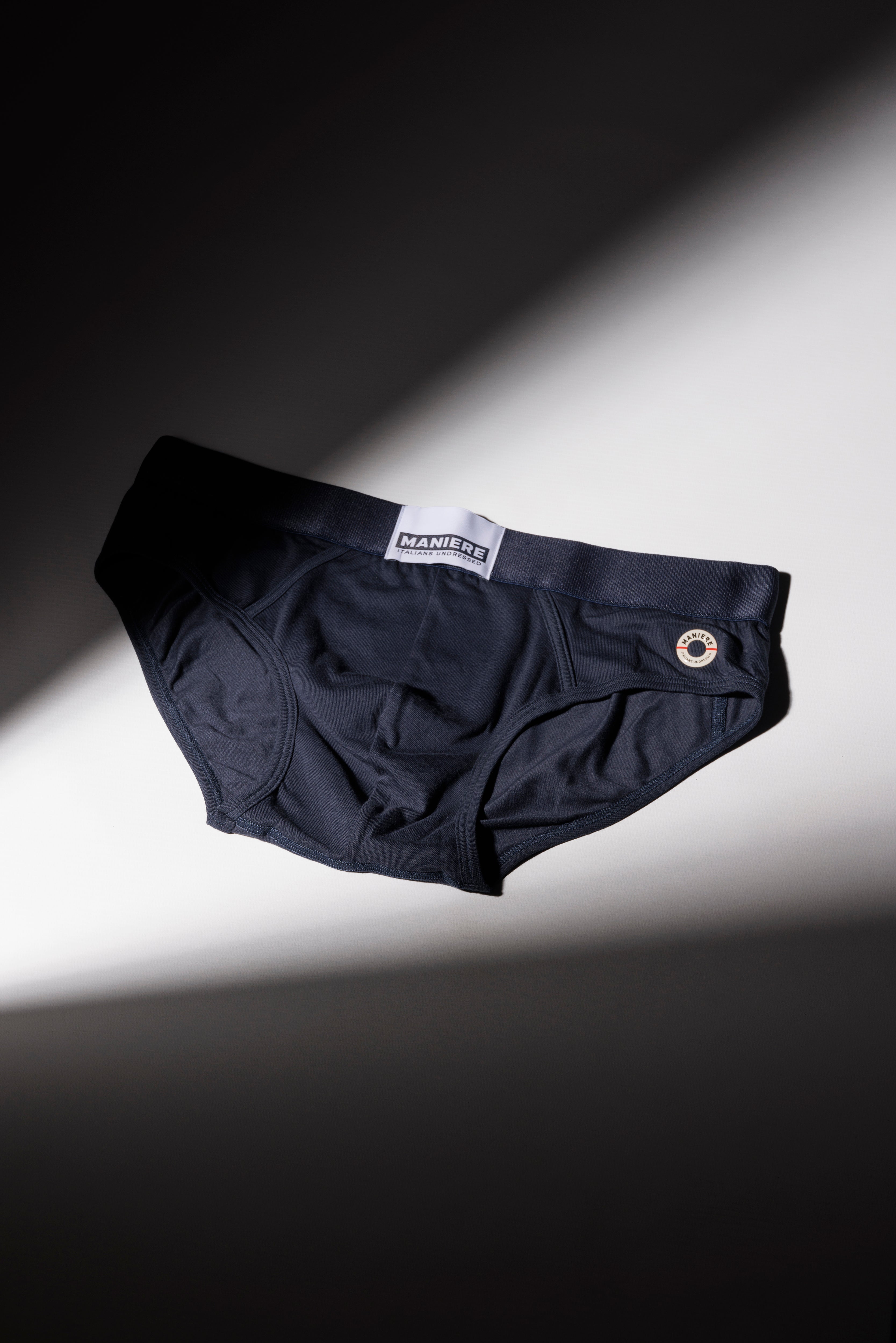 PACK T-SHIRT + BRIEFS MONOCHROME BLUE - 20% OFF