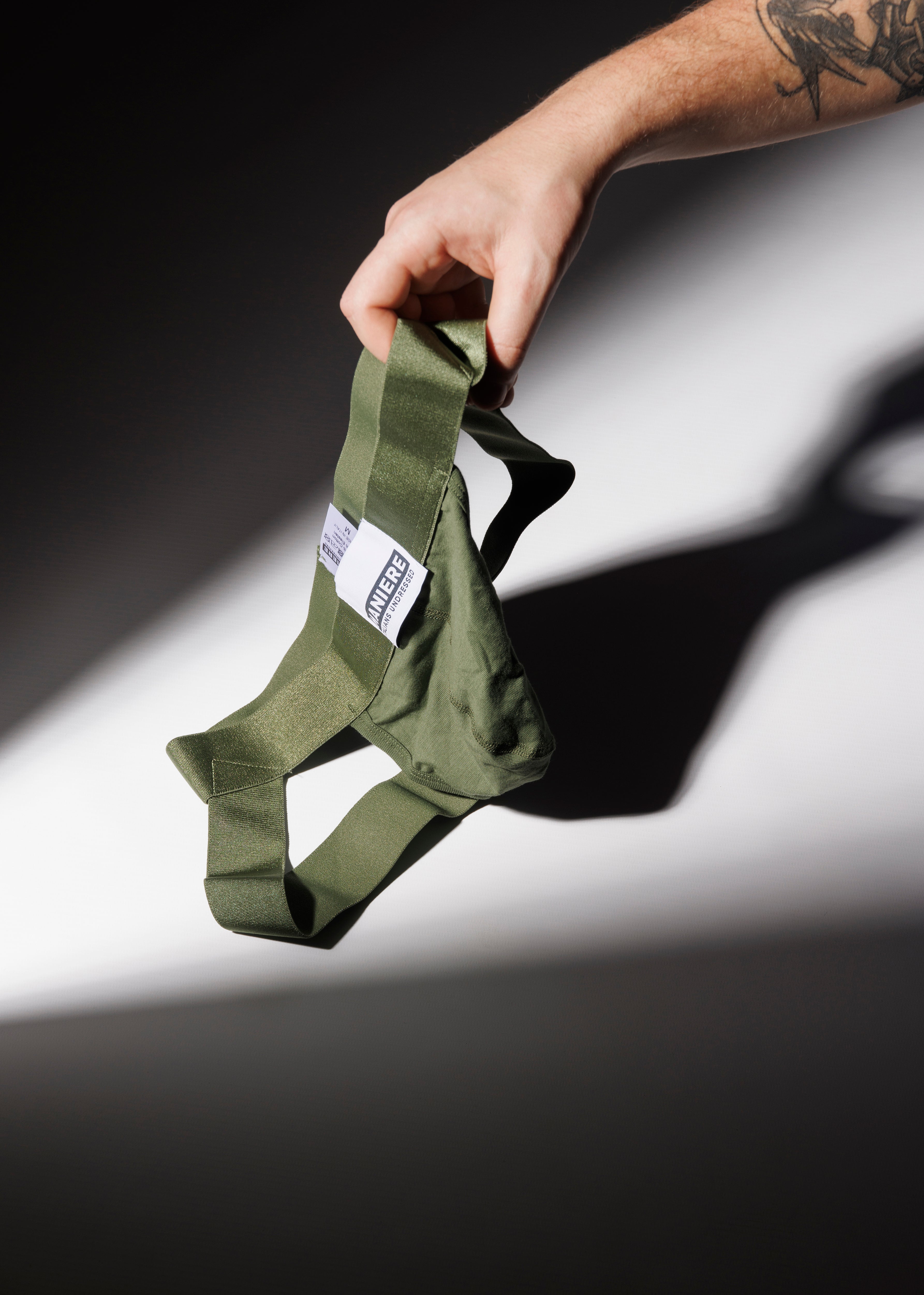 PACK 2 JOCKSTRAPS TRICOLOR & GREEN - 20% OFF