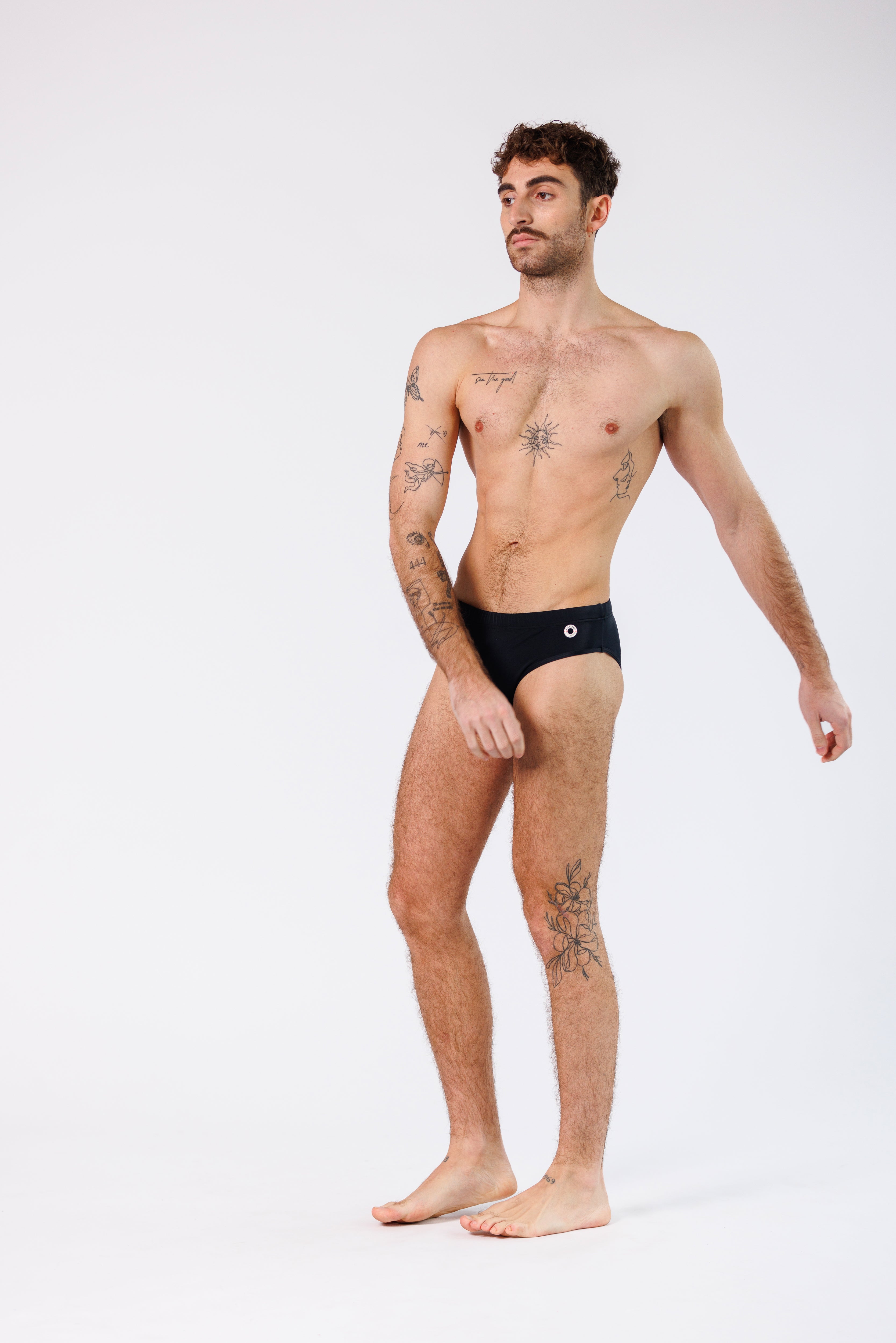 SWIM BRIEFS BLACK - 20% OFF