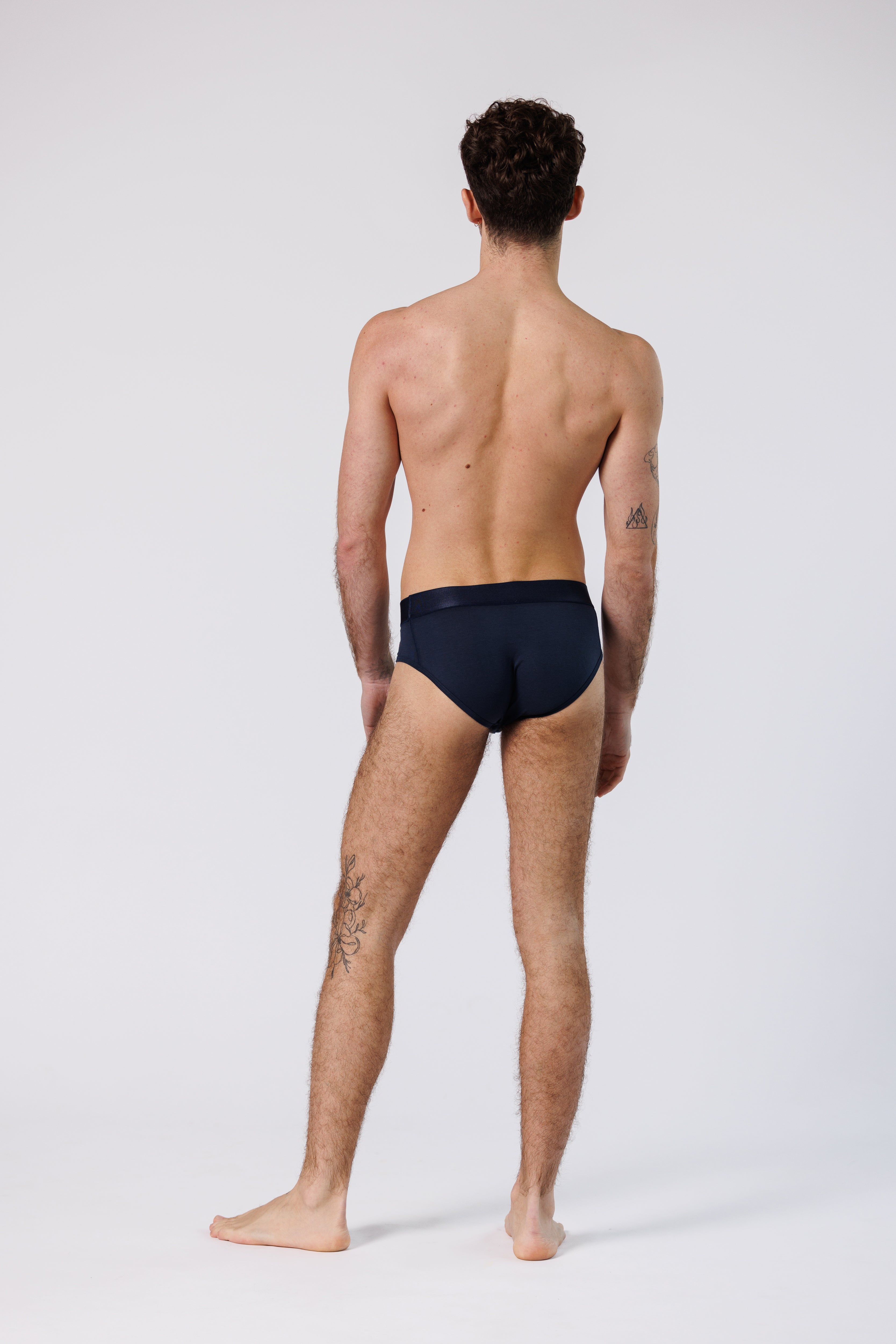 BRIEFS MONOCHROME BLUE - 30% OFF