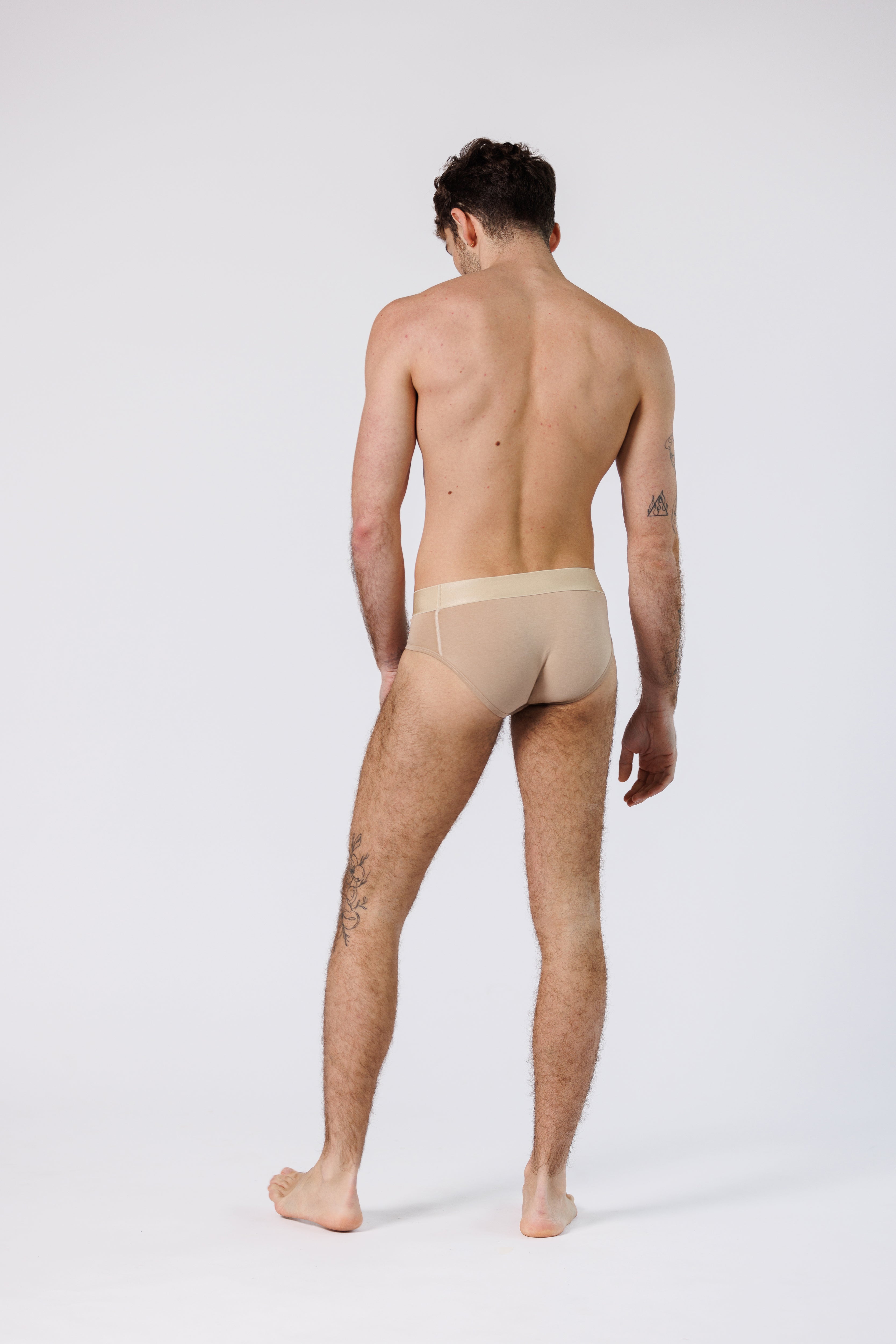 BRIEF MONOCHROME SAND - 30% OFF