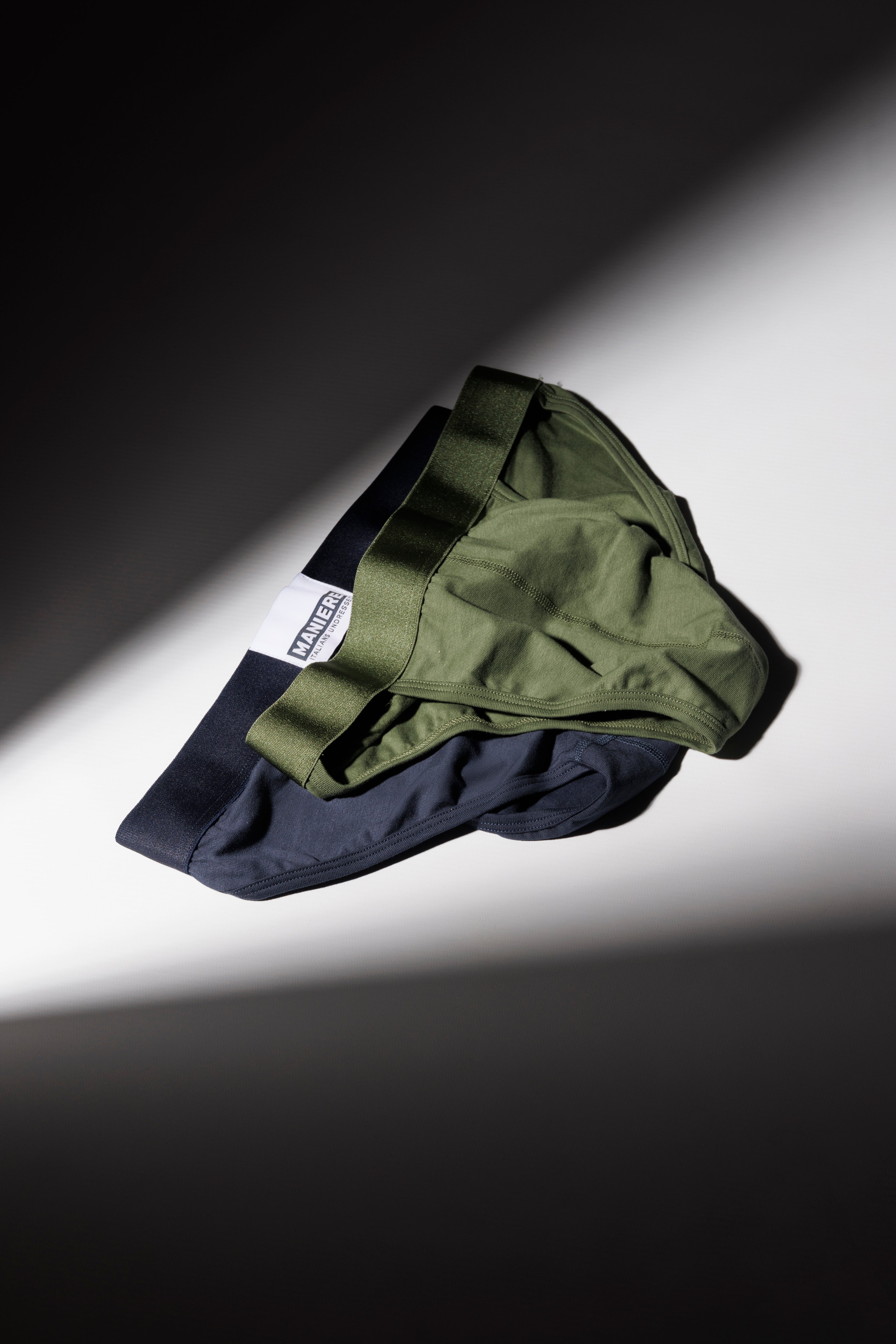 PACK T-SHIRT + BRIEFS MONOCHROME GREEN - 20% OFF