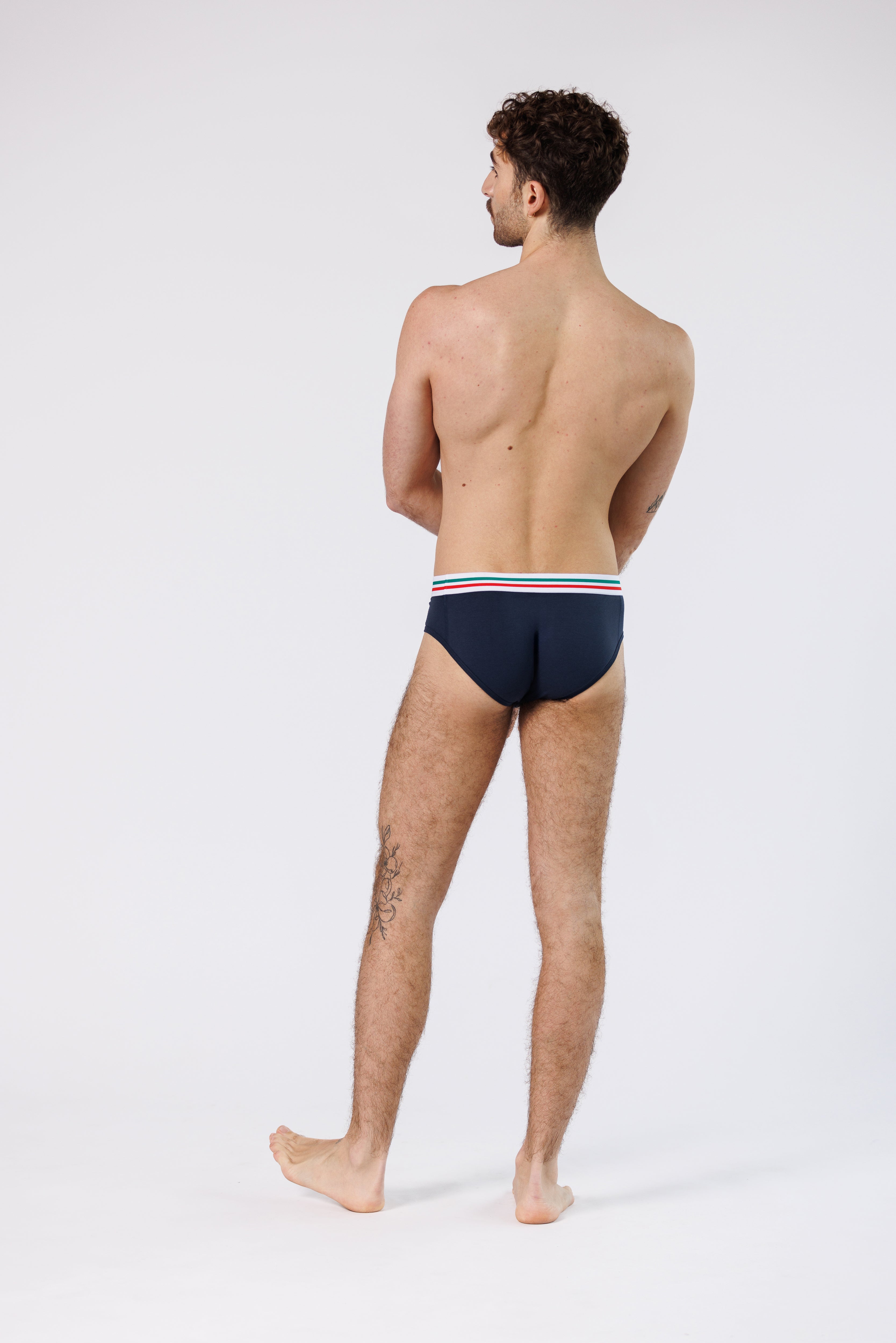 BRIEFS TRICOLOR BLUE