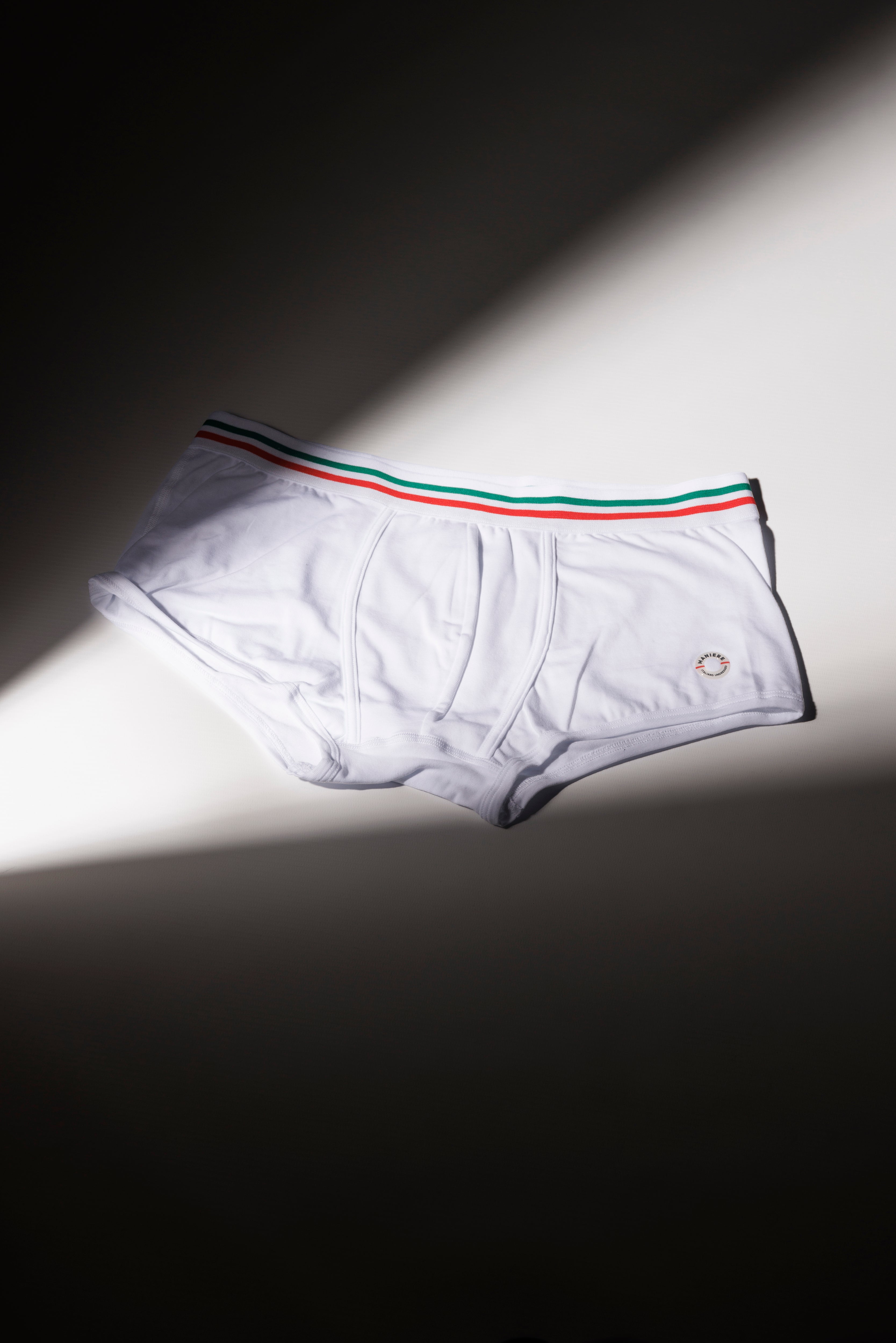 BOXERS TRICOLOR WHITE