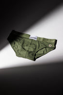 BRIEFS MONOCHROME GREEN