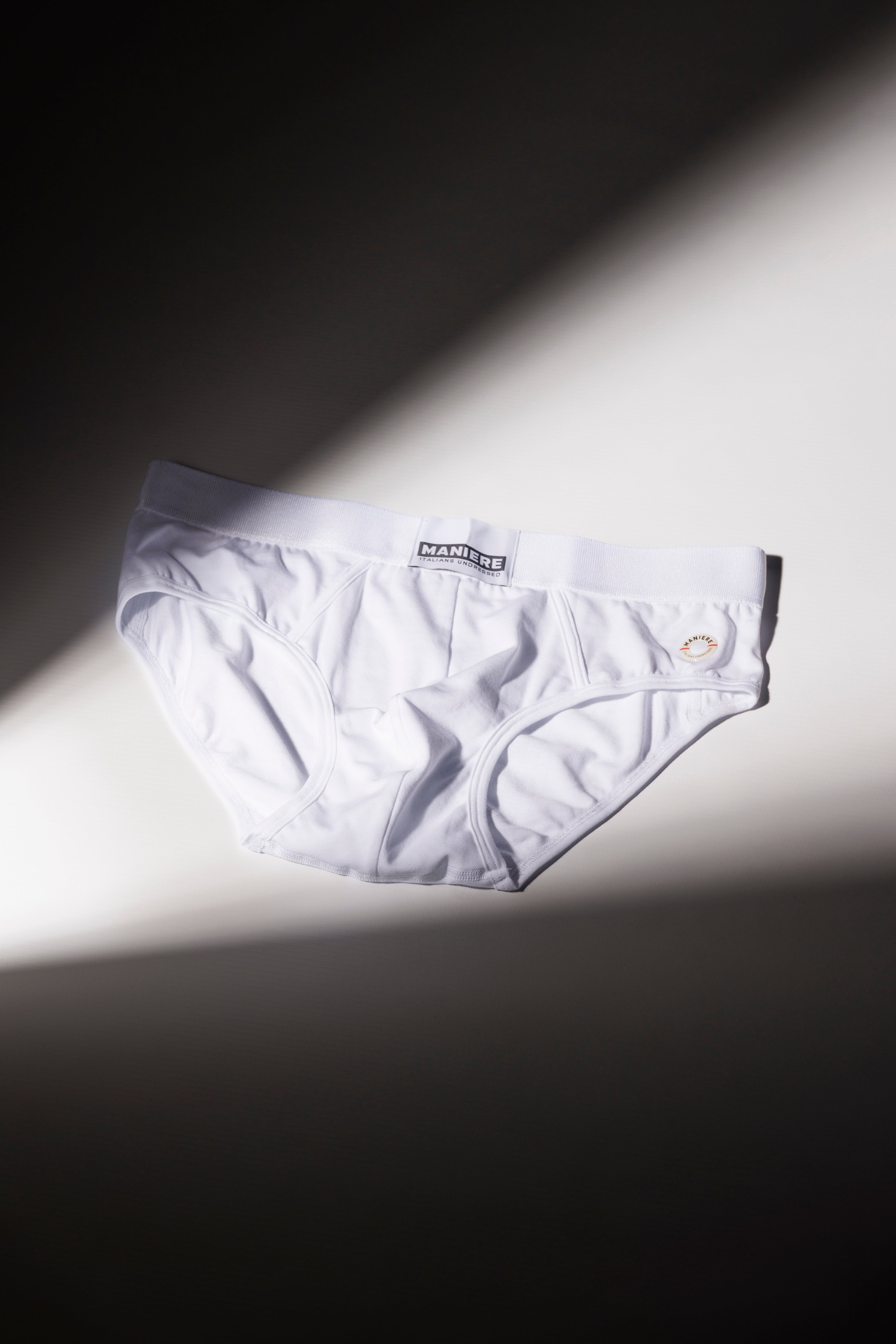 BRIEFS MONOCHROME WHITE
