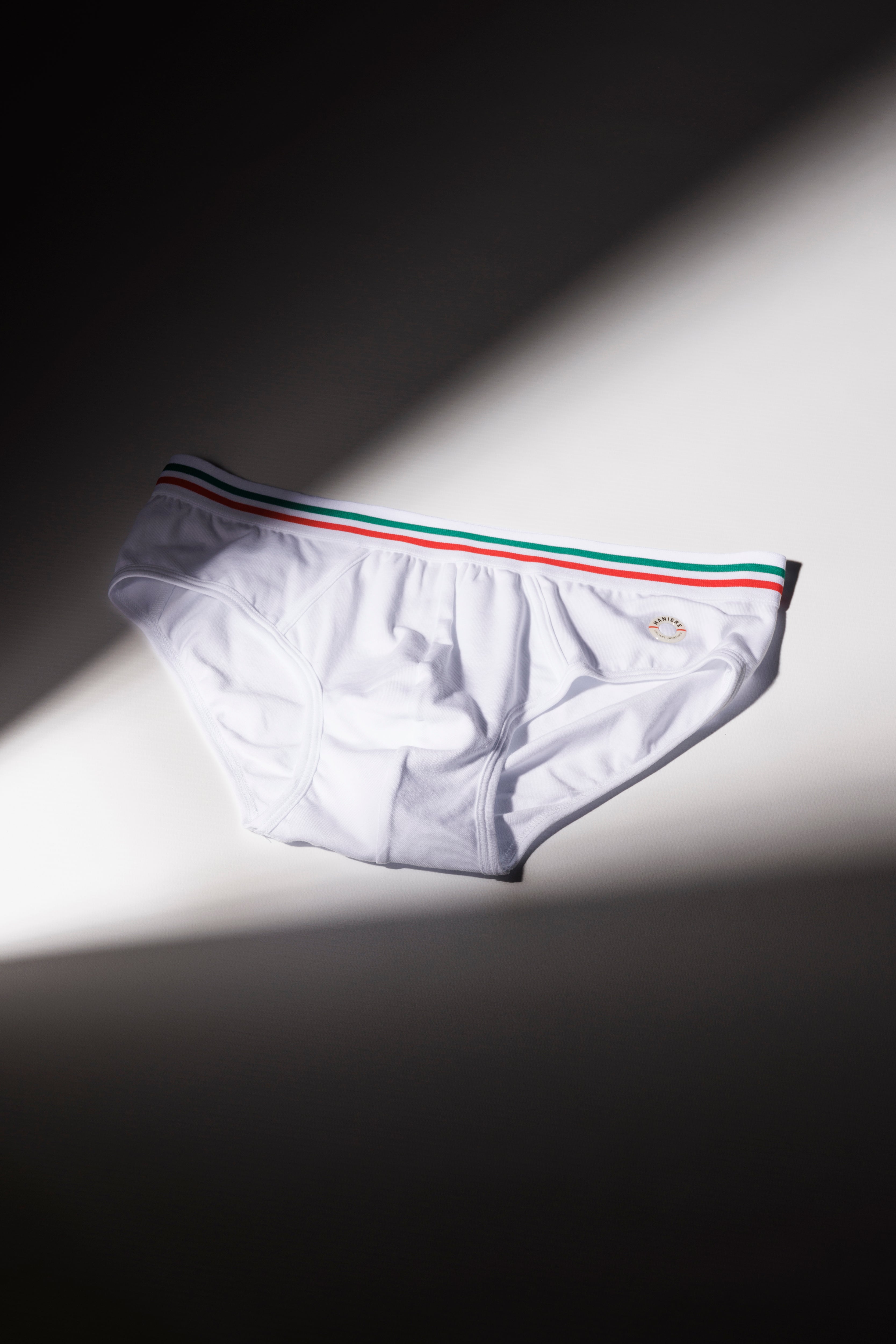 PACK T-SHIRT + BRIEFS TRICOLOR WHITE