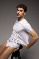 BRIEFS MONOCHROME WHITE