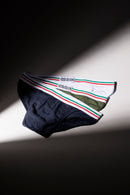PACK 3 SQUAT BRIEFS TRICOLOR