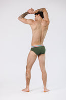 BRIEFS TRICOLOR GREEN